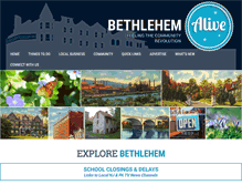 Tablet Screenshot of bethlehem-alive.com